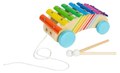 Image de Bigjigs Xylophone en bois à tirer