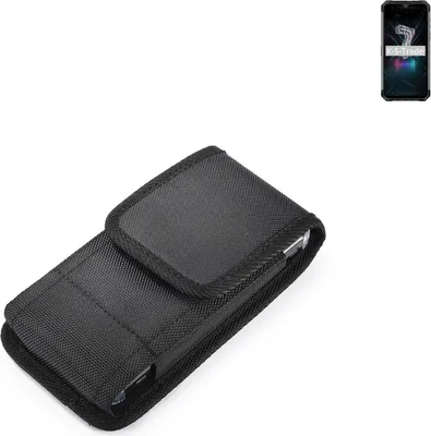 Produktbild von Holster Gürteltasche kompatibel mit Ulefone Armor 7 Holster Gürtel Tasche wasserabweisend Handy Hülle Schutz Hülle Outdoor schwarz K-S-Trade