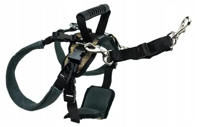 Produktbild von hundegeschirr Carelift 69-79 cm nylon braun/schwarz