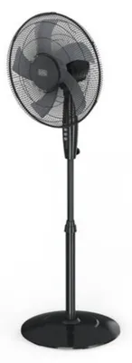 Image de Ventilateur sur pied 3 vitesses 40cm 45w noir - Black+decker - BXFS8000E -