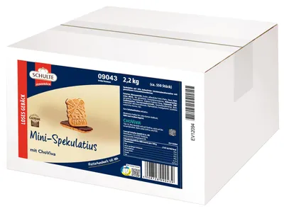 Produktbild von Schulte Mini Spekulatius mit ChoViva 2,2kg
