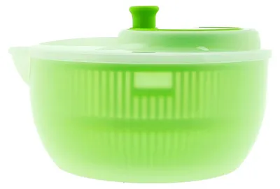 Obrázok produktu pre Odstreďovač šalátu, 25 x 13 cm, zelený, polypropylén