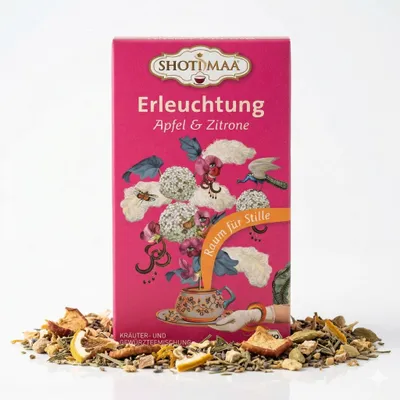 Produktbild von Shoti Maa  Tee - Erleuchtung - mit Apfel und Zitrone (16x32g)