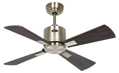 Immagine prodotto di Ventilatore da soffitto a risparmio energetico con telecomando Eco Neo III WiFi 92 cm Ottone antico Lame Noce / Ciliegio