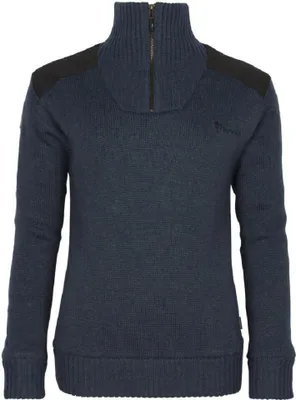 Produktbild von Pinewood 9349 Hurricane Damen Pullover D.Navy Melange (378) XS