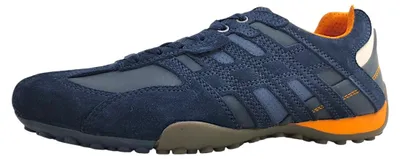 Produktbild von Geox Snake K Herrenschuhe sportlicher Schnürer Blau Freizeit