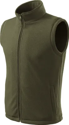 Produktbild von Fleece Weste Fleeceweste Damen Herren Fleecejacke Warm Winter Kragen XS Military
