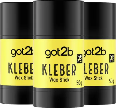 Produktbild von GOT2B Wax Stick Kleber, 3x 50g