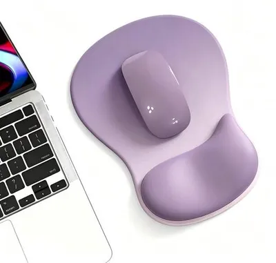 Productafbeelding van Ergonomische muismat met gelkussen, muismat met polssteun, antislip muismat met polssteun en polssteun voor computer en