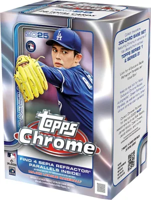 Produktbild von 2025 Topps Chrome Baseball (Value Box)