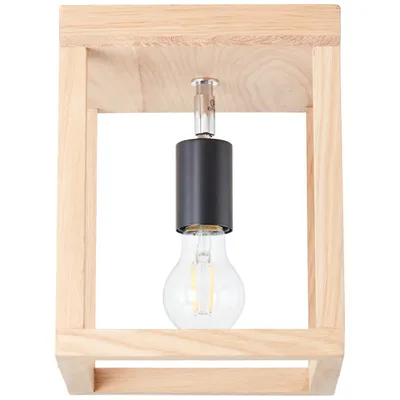 Productafbeelding van Houten plafondlamp Nerea vitrine hout