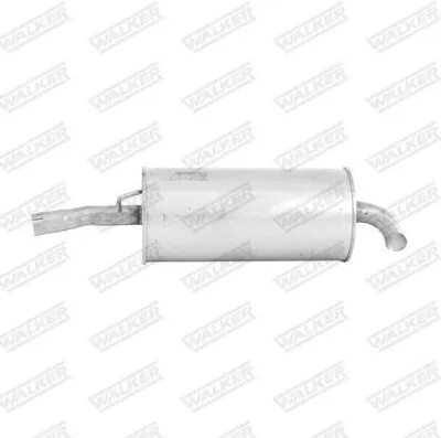 Produktbild von WALKER 71398 Endschalldämpfer für FORD Fiesta Mk5 Schrägheck (JH1, JD1, JH3, JD3) Auspuff