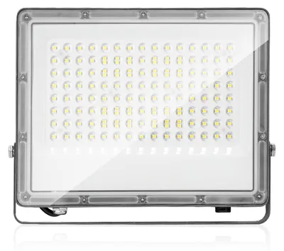Obrázek produktu pro Eikuavons LED reflektor pro venkovní použití, 100W, IP65, LED světlomet z hliníku, vhodný pro venkovní použití a průmysl, studená bílá barva (6000K), sada 1 kus