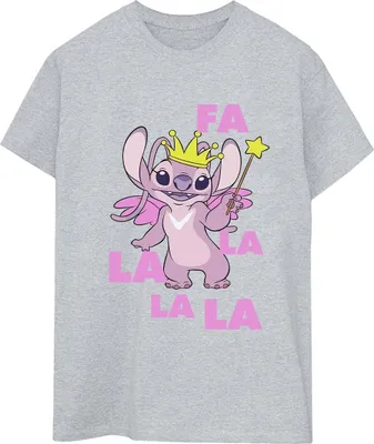 Produktbild von Disney - "Angel Fa La La" T-Shirt für Damen BI30584 (L) (Grau)