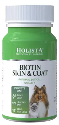 Image de HOLISTA Biotine pour la peau et le pelage - compléments pour chiens et chats - 90 unités