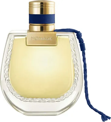 A studio shot of a perfume bottle.