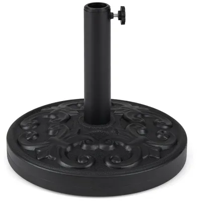 Produktbild von KOMFOTTEU Beton Sonnenschirmständer 12 kg rund für 38/48 mm Schirmstock