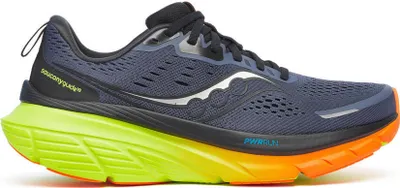 Productafbeelding van Saucony GUIDE 18 hardloopschoenen voor heren, kleur: SHADOW/VIZI, maat: 46