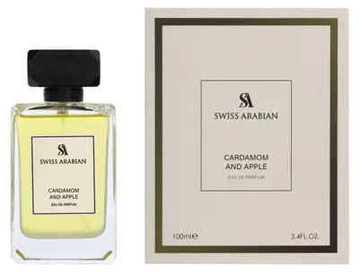 Immagine prodotto di Swiss Arabian Cardamom and Apple eau de parfum per uomo 100 ml
