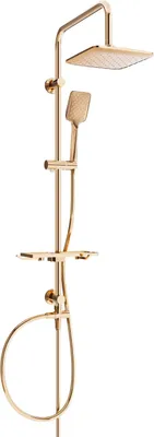 Produktbild von Mexen T62 Duschsäule, Rosa Gold - 798626293-60