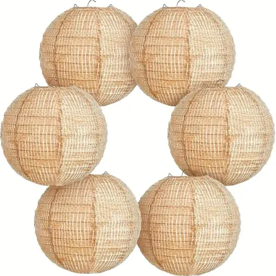 Imagen del producto de Juego de 10 farolillos de papel para decoración de fiestas