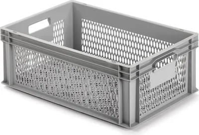 Produktbild von ALUTEC Kunststoffbehälter (60x40x22mm, stapelbar, lebensmittelecht, -40/+80°C)