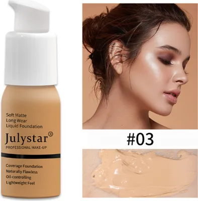 Produktbild von Full Cover Foundation,Make-up Foundation,30 ml,Oil Control,wasserfest