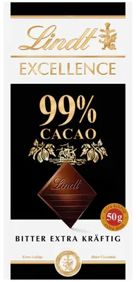 Immagine prodotto di Lindt EXCELLENCE 99% di cacao 50 g