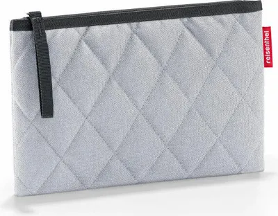 Zdjęcie produktu dla Etui 1 romb jasnoszary Kosmetyczka