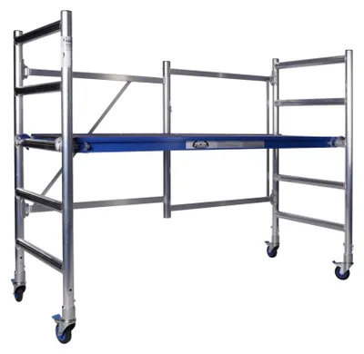 Obrázok produktu pre Skladacie lešenie 3,15m ALX-FS 75 so schodíkmi Torso Holandsko