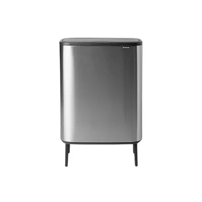 Produktbild von Bo Touch Bin Hi 2x30l mit zwei Kunststoffeinsätzen Mattstahl