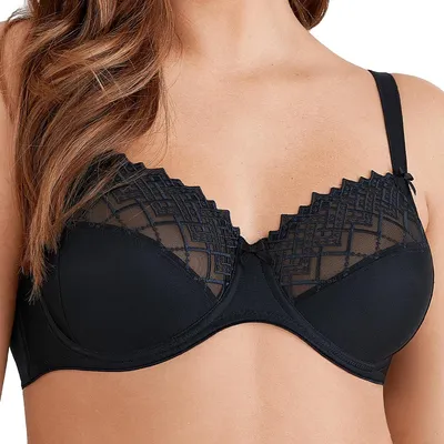 Produktbild von Felina Joy Bügel-BH Perfekte Passform durch dreiteiliges Cup, Mit Komfort-Bügel, Edel schimmernde, grafische Stickerei