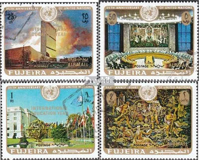 Produktbild von Briefmarken Fujeira 1970 Mi 509A-512A (kompl.Ausg.) gestempelt Internationales Erziehungsjahr