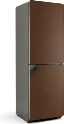 Produktbild von Farbe Braun – Magnetische Kühlschrank Abdeckung – Dekorfolie magnetisch Küche – Kühlschrank Magnet Deko – selbstklebende Magnettafel – Magnetfolie für Kühlschranktür – 60x180 cm