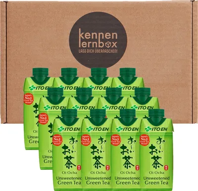Produktbild von Kennenlernbox | ItoEn Oi-Ocha ungesüßter Matcha Grün Tee | 12er Pack (12x 330ml)