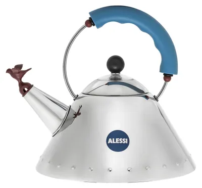 Obrázok produktu pre Alessi 9093, 2 L, Nerezová oceľ, Modrá, Nerezová oceľ, Polyamid, Indukčná