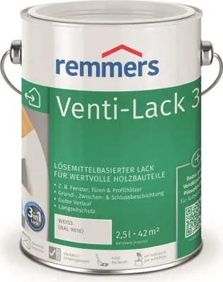 Zdjęcie produktu dla Remmers Venti Lakier nawierzchniowy biały 2,5 l