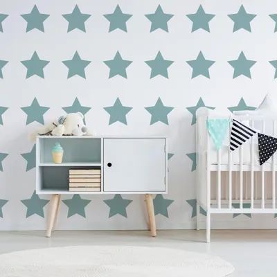 Obrázok produktu pre Decords – Samolepky na stenu – Sada 40 hviezd, 5 cm