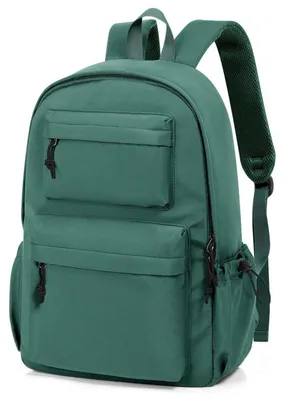 Produktbild von Schulrucksack Mädchen Jungen Rucksack Schule Teenager Wasserdicht Laptop 44x32x14cm Armeegrün