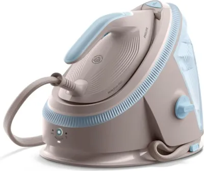 Immagine prodotto di Stazione di stiratura a vapore Philips serie 7000 PerfectCare, 3120 W, 600 g/min, piastra SteamGlide Elite, 8,5 bar, 1,5 l, 160 g/min