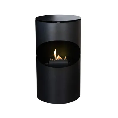Produktbild von Xaralyn Ethanol-Kamin - Silo - 2 kW Heizleistung - echte Flammen - öfen - mobiler Ethanolkamin - mit keramischem Ethanolbrenner