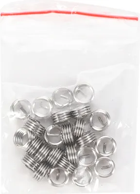 Obrázek produktu pro 25 ks Sada na opravu závitů M6 x 1,0 Helicoil Kompatibilní s 6mm poškozenými závity