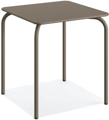 Produktbild von Terrassentisch Olly Stahl Cappuccino 70 x 70 x 73 cm
