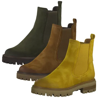 Produktbild von Tamaris Damen Stiefeletten Chelsea Boots Stiefel 1-25418-27, Größe:37 EU, Farbe:Gelb