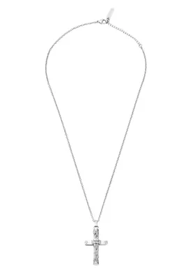 Immagine prodotto di Police PEAGN0032402 Collana da uomo con croce in acciaio inossidabile Crossed