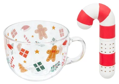 Produktbild von Geschenkset mit 44-cl-becher und teesieb - Feeric Lights & Christmas