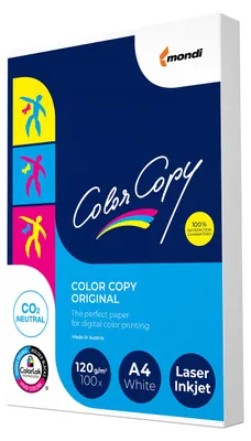 Produktbild von Mondi Color Copy KLEINPACK Laserpapier 120g/m² DIN-A4 - 100 Blatt weiß