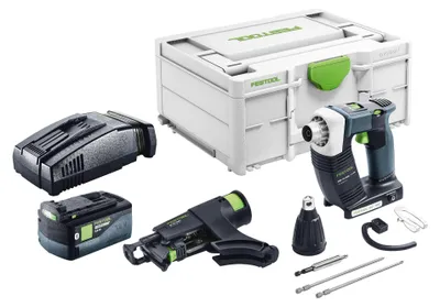 Produktbild von Festool DWC 18-4500 Basic Akku Bauschrauber 18 V 14 Nm Brushless + 1x Akku 5,0 Ah + Schnellladegerät + Systainer