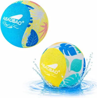Imagen del producto de Juego de pelotas de agua, reutilizables, 6 unidades, color azul, para jardín y piscina