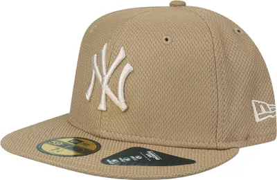 Produktbild von New Era 59Fifty Cap - DIAMOND New York Yankees khaki - 7 7/8